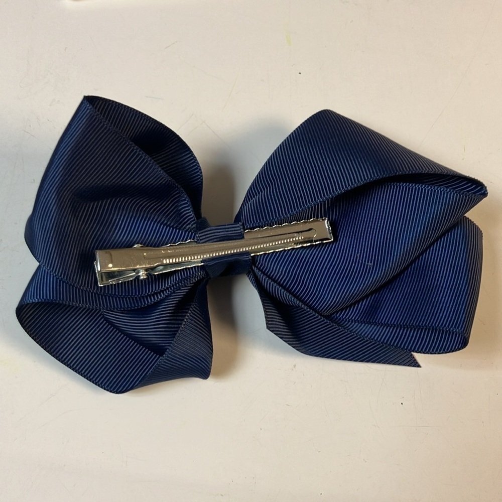 D’Bello blue bow berette - Picture 3 of 4